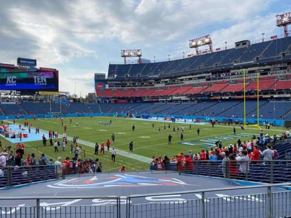 Nissan Stadium, section: 105, row: Y, seat: 10