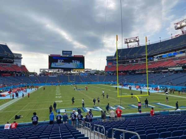 Nissan Stadium, section: 102, row: U, seat: 3