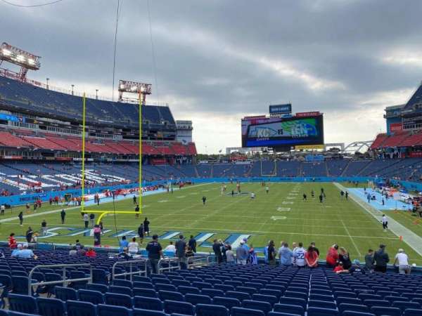 Nissan Stadium, section: 145, row: W, seat: 12