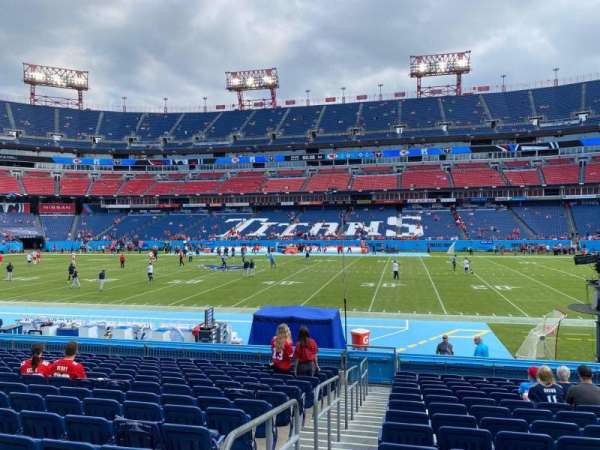 Nissan Stadium, section: 133, row: Q, seat: 24