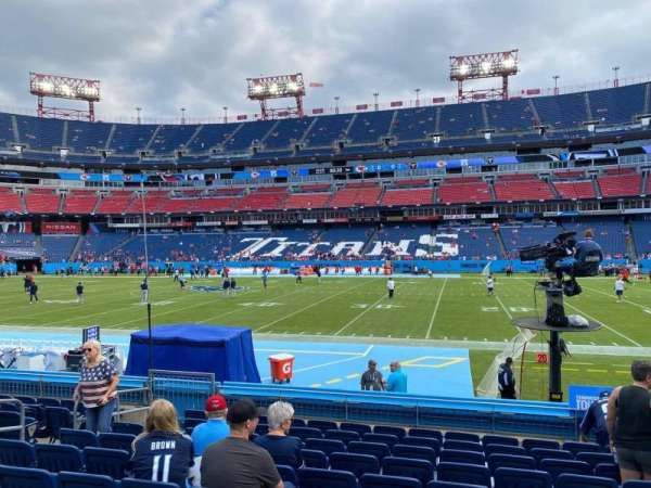 Nissan Stadium, section: 133, row: K, seat: 16