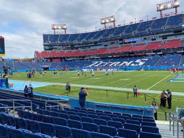 Nissan Stadium, section: 131, row: K, seat: 1
