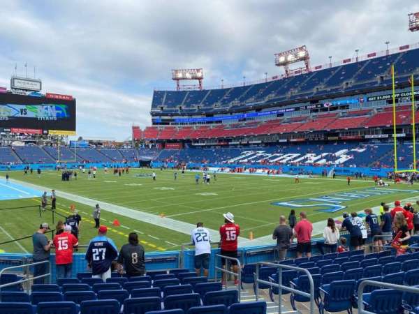 Nissan Stadium, section: 128, row: L, seat: 4