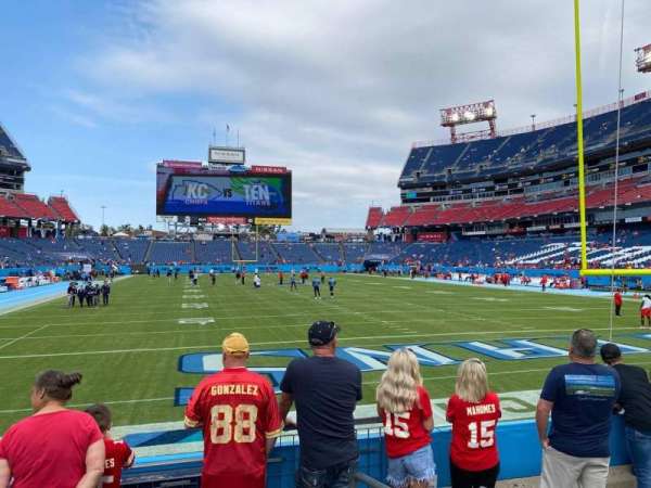 Nissan Stadium, section: 125, row: E, seat: 1