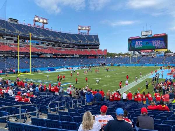 Nissan Stadium, section: 120, row: U, seat: 7