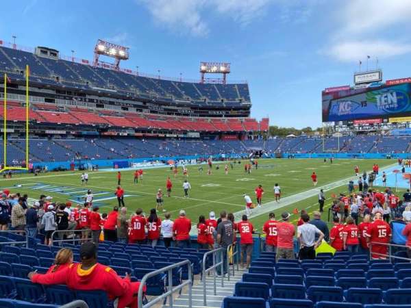 Nissan Stadium, section: 119, row: N, seat: 11