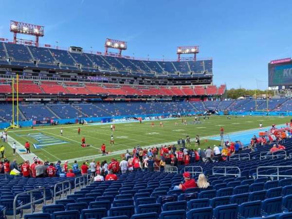 Nissan Stadium, section: 117, row: X, seat: 13