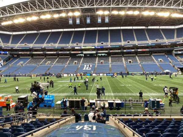 Lumen Field, section: 134, row: P, seat: 12