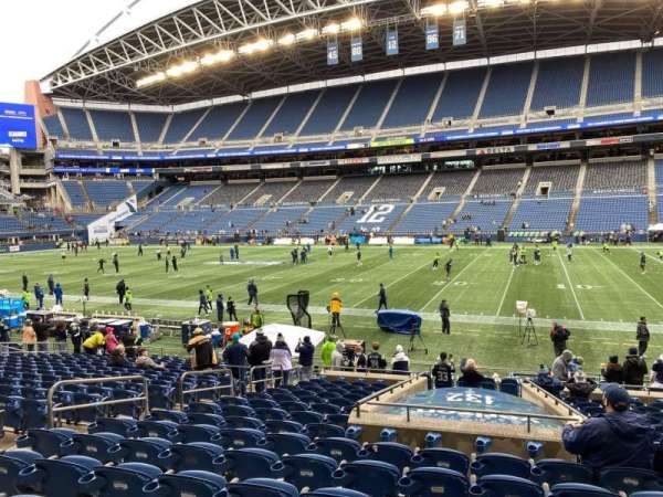 Lumen Field, section: 132, row: T, seat: 12