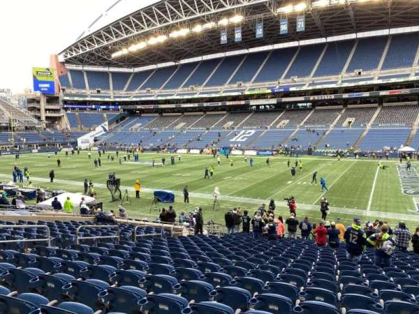 Lumen Field, section: 131, row: V, seat: 12