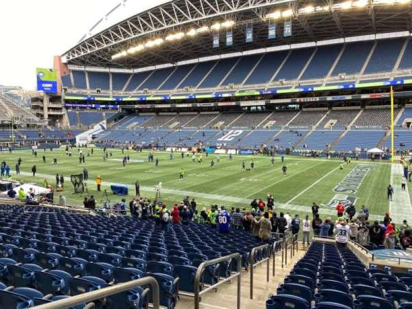 Lumen Field, section: 130, row: X, seat: 14