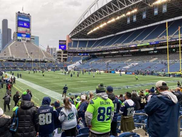 Lumen Field, section: 126, row: J, seat: 6