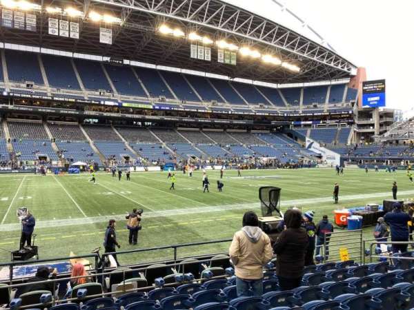 Lumen Field, section: 112, row: H, seat: 12