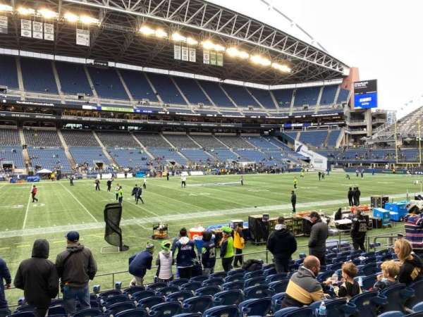 Lumen Field, section: 111, row: J, seat: 17