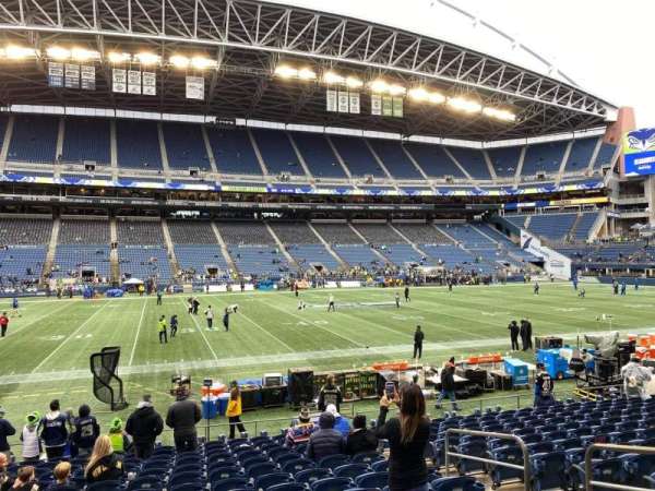 Lumen Field, section: 111, row: R, seat: 6