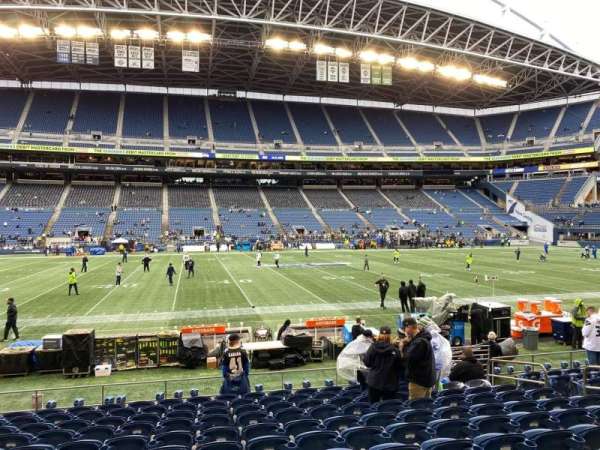 Lumen Field, section: 110, row: L, seat: 11