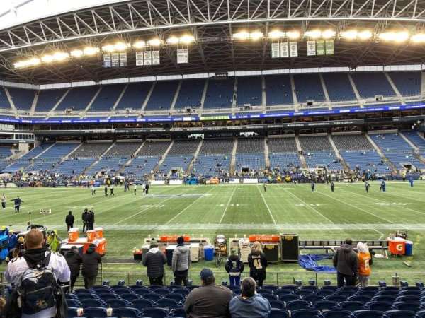 Lumen Field, section: 108, row: L, seat: 12