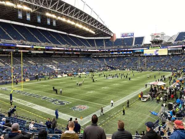Lumen Field, section: 144, row: M, seat: 1