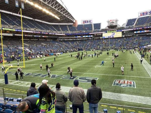 Lumen Field, section: 146, row: F, seat: 4