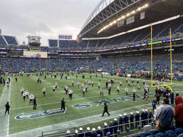 Lumen Field, section: 151, row: G, seat: 1