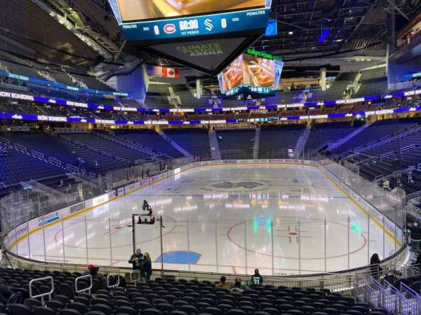Climate Pledge Arena, section: 20, row: T, seat: 11