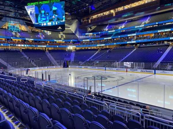 Climate Pledge Arena, section: 26, row: L, seat: 1