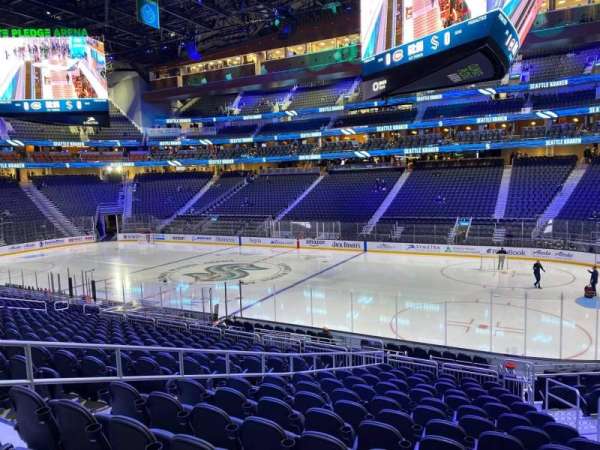 Climate Pledge Arena, section: 25, row: U, seat: 5