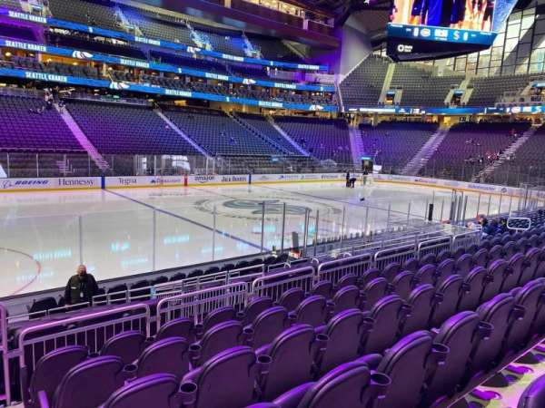 Climate Pledge Arena, section: 02, row: L, seat: 22