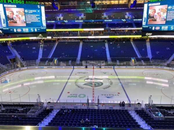 Climate Pledge Arena, section: 101, row: A, seat: 13