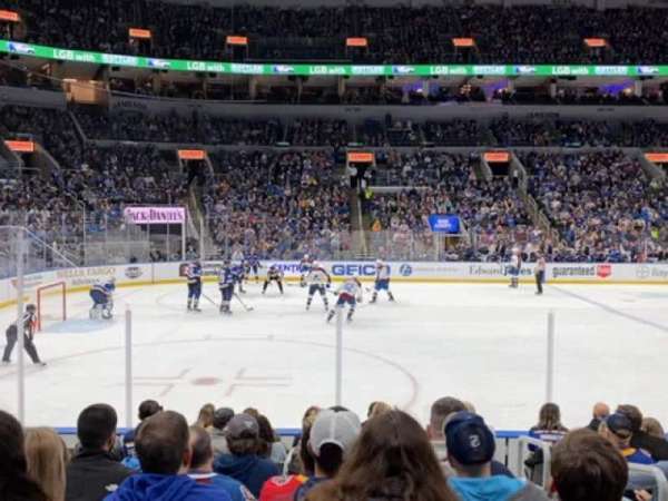 Enterprise Center, section: 118, row: K, seat: 2