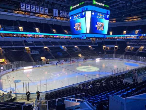Enterprise Center, section: 119T, row: Ee, seat: 5