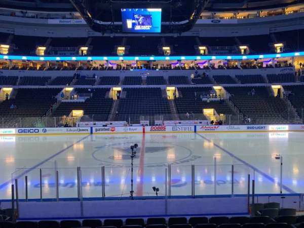 Enterprise Center, section: 116, row: L, seat: 9