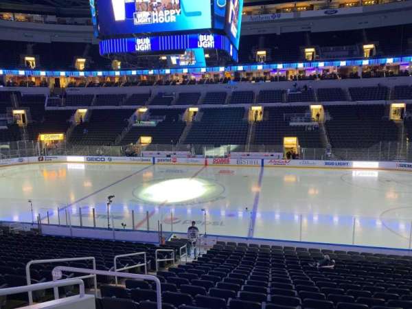 Enterprise Center, section: 115, row: V, seat: 10