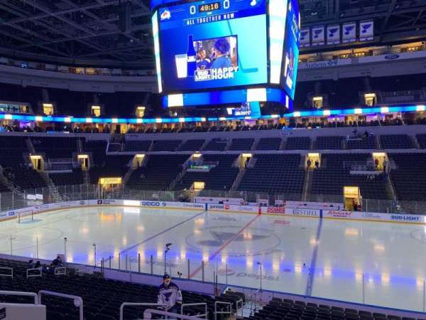 Enterprise Center, section: 115T, row: Bb, seat: 3