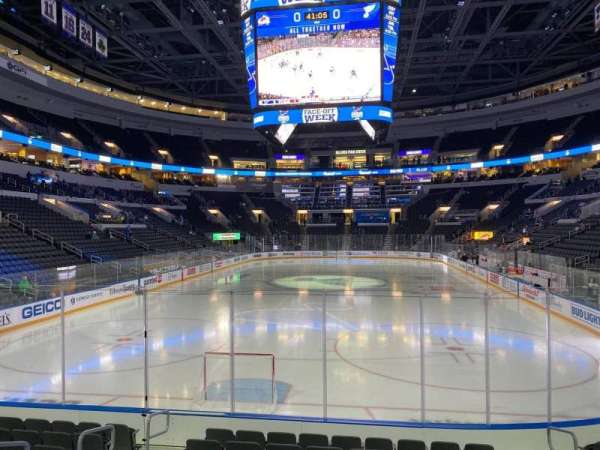 Enterprise Center, section: 109, row: L, seat: 6