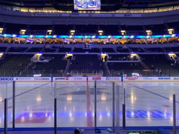 Enterprise Center, section: 103, row: F, seat: 10