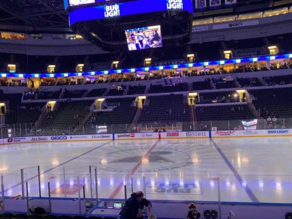 Enterprise Center, section: 103, row: M, seat: 1