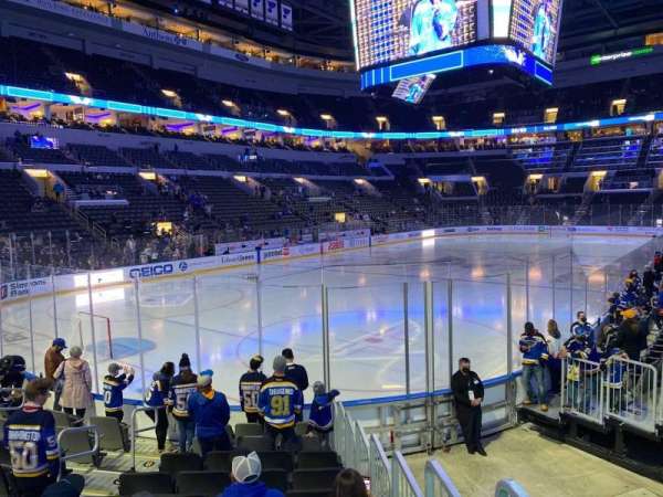 Enterprise Center, section: 120, row: L, seat: 3