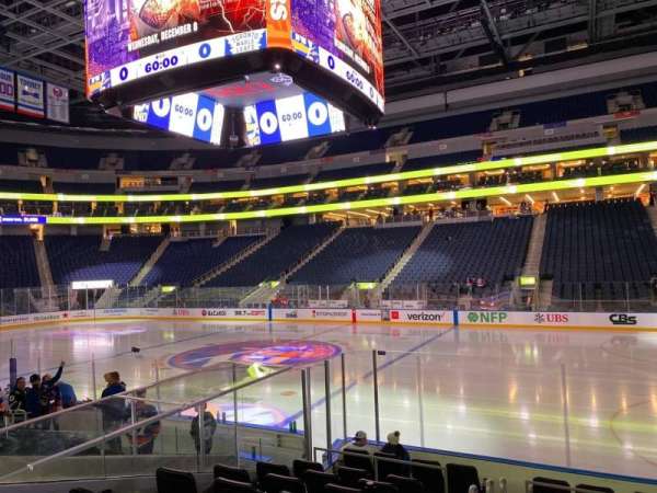 UBS Arena, section: 103, row: 11, seat: 5