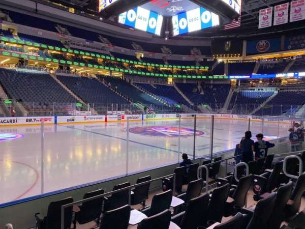 UBS Arena, section: 106, row: 7, seat: 1