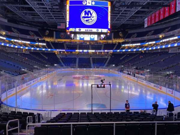 UBS Arena, section: 109, row: 15, seat: 11