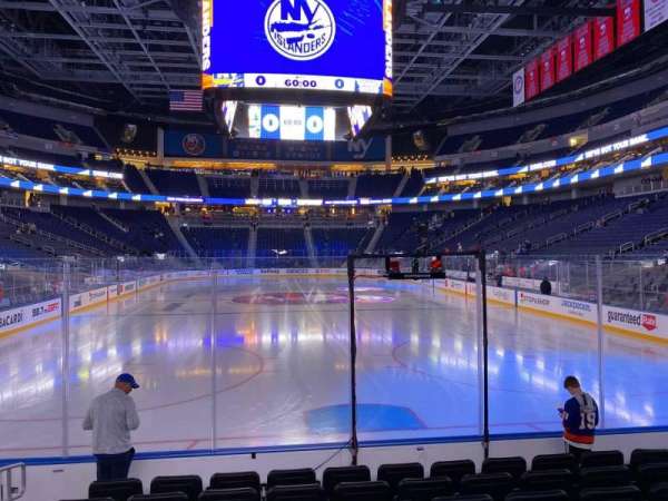 UBS Arena, section: 109, row: 8, seat: 11