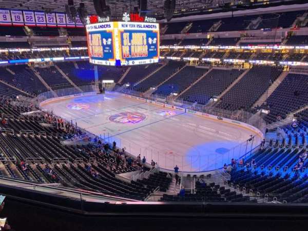 UBS Arena, section: 202, row: 3, seat: 6