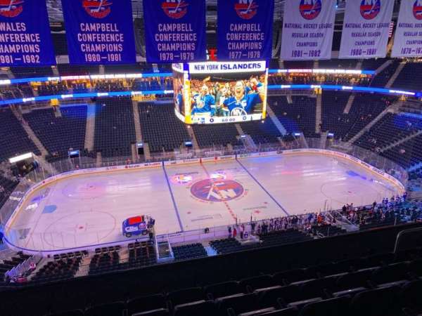 UBS Arena, section: 307, row: 6, seat: 10