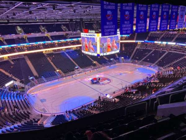UBS Arena, section: 309, row: 7, seat: 9
