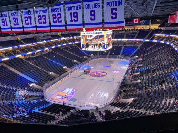 UBS Arena, section: 312, row: 5, seat: 8