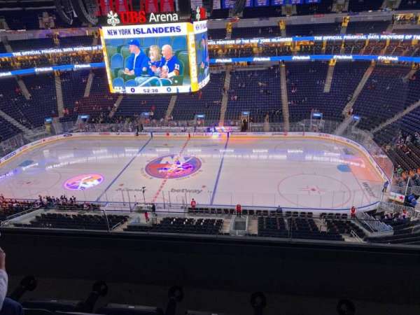 UBS Arena, section: 320, row: 3, seat: 12