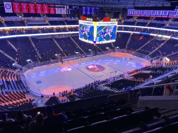 UBS Arena, section: 324, row: 7, seat: 8