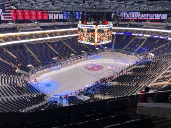 UBS Arena, section: 325, row: 7, seat: 7