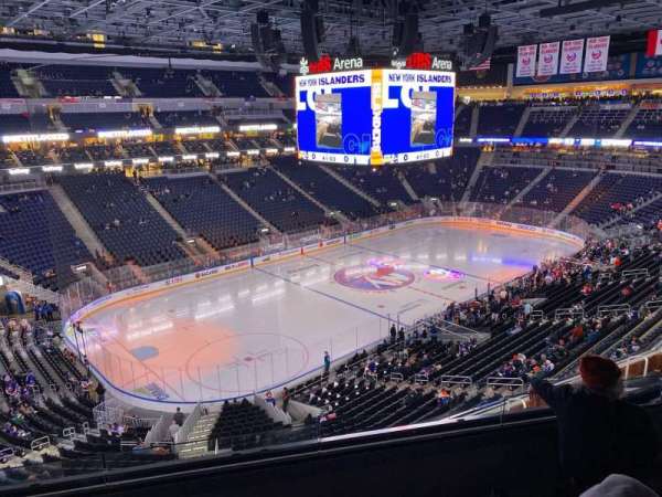 UBS Arena, section: 209, row: 4, seat: 5